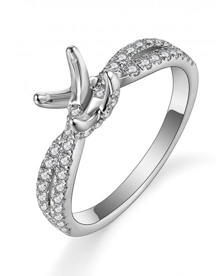SEMI MOUNT DIAMOND RING (TR4833)