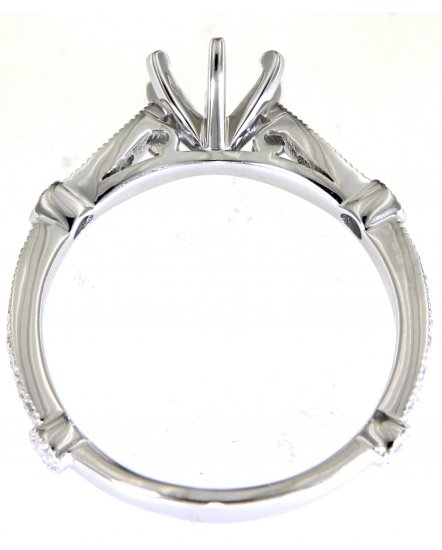 SEMI MOUNT DIAMOND ENGAGEMENT RING (TR4835)