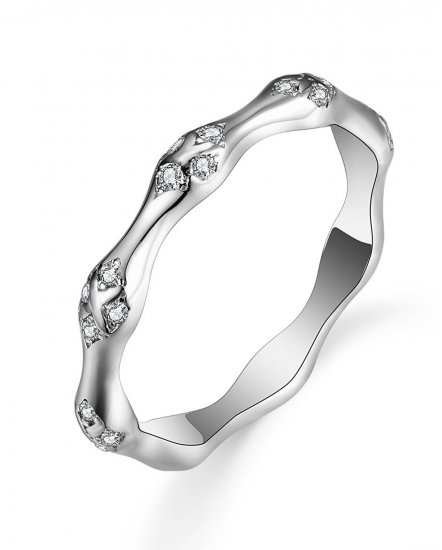 WAVY STYLE DIAMOND BAND (TR4846)