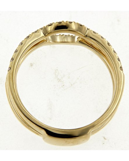 CURVED STYLE ENHANCER DIAMOND RING (TR4859)