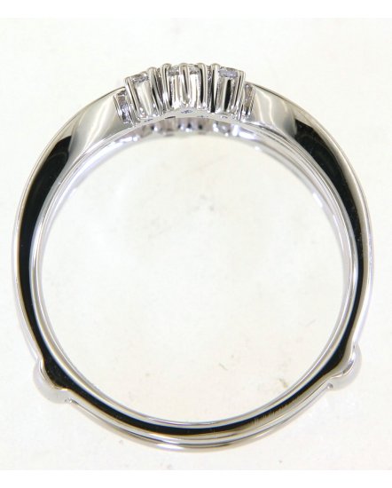 CURVED STYLE ENHANCER DIAMOND RING (TR4862)