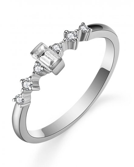 BAGUETTE DIAMOND RING (TR4865)