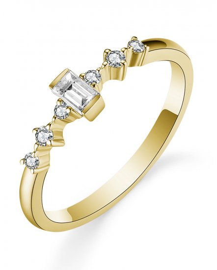 BAGUETTE DIAMOND RING (TR4865)
