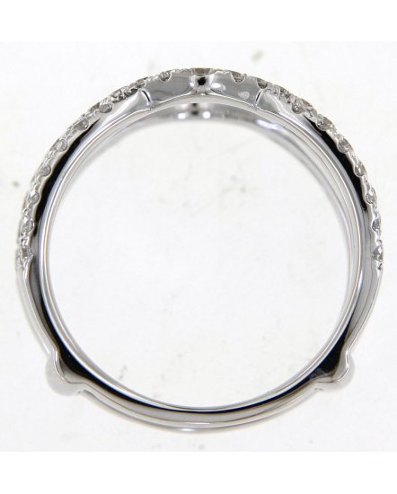 CURVED STYLE ENHANCER DIAMOND RING (TR4867)