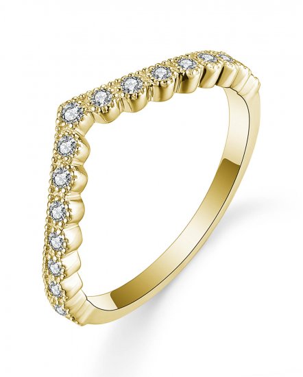 CURVED STYLE DIAMOND BAND (TR4875)