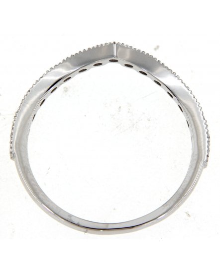 CURVED STYLE DIAMOND BAND (TR4875)