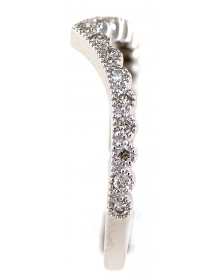 CURVED STYLE DIAMOND BAND (TR4875)