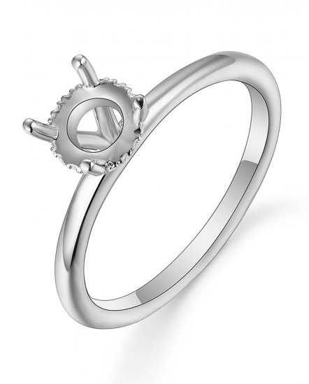 SEMI MOUNT DIAMOND ENGAGEMENT RING (TR4879)