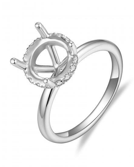 SEMI MOUNT DIAMOND ENGAGEMENT RING (TR4887F)