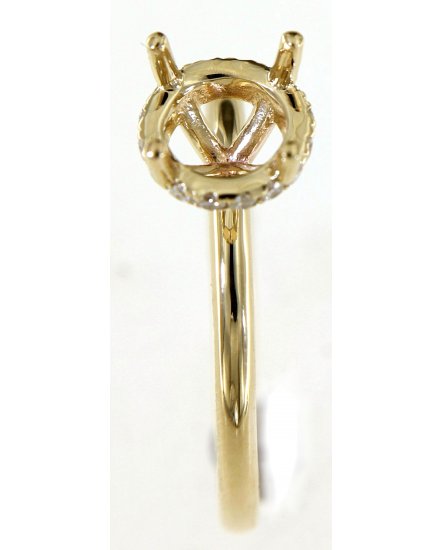 SEMI MOUNT DIAMOND ENGAGEMENT RING (TR4887)