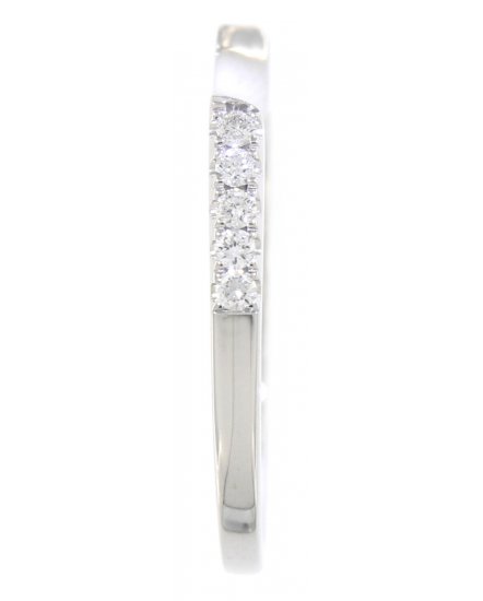 CURVED STYLE DIAMOND BAND (TR489B)