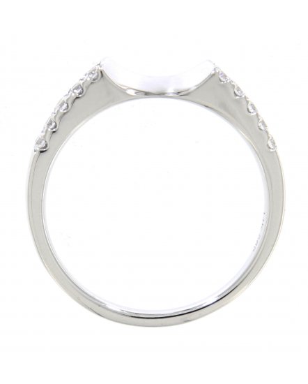 CURVED STYLE DIAMOND BAND (TR489B)