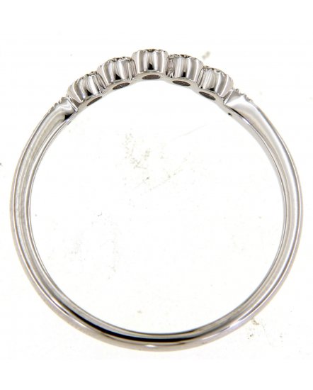CURVED STYLE DIAMOND BAND (TR4907)