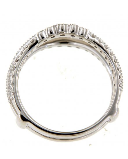 CURVED STYLE ENHANCER DIAMOND RING (TR4909)