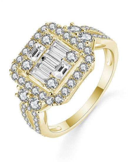 BAGUETTE DIAMOND RING (TR4917)