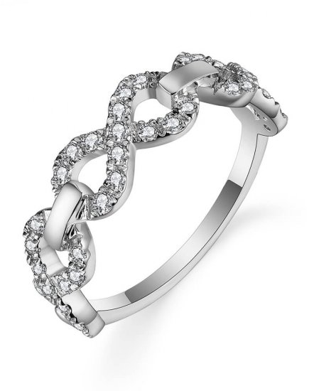INFINITY STYLE DIAMOND BAND (TR4928)