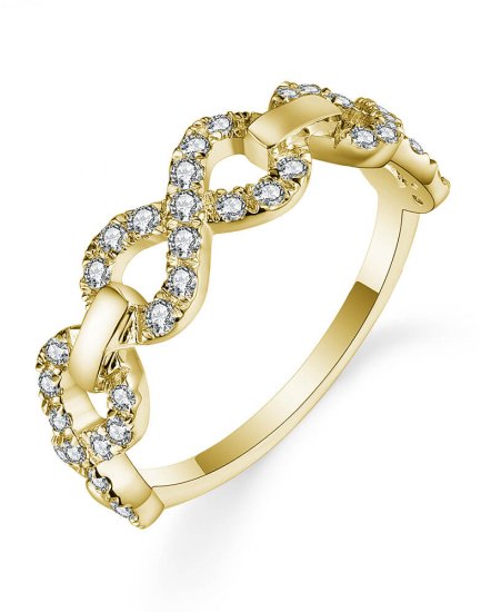 INFINITY STYLE DIAMOND BAND (TR4928)