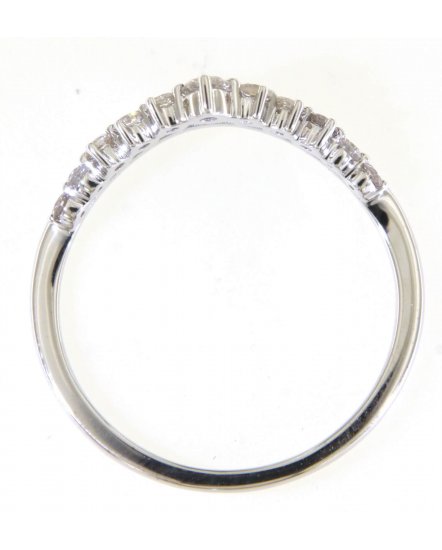 CURVED V SHAPE DIAMOND BAND (TR4932)