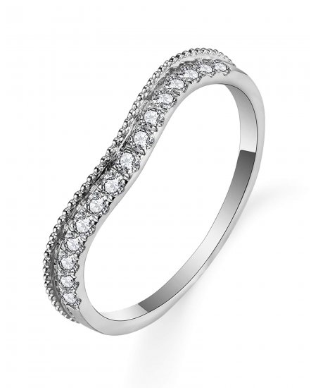 CURVED STYLE DIAMOND BAND (TR4935)