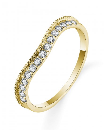 CURVED STYLE DIAMOND BAND (TR4935)