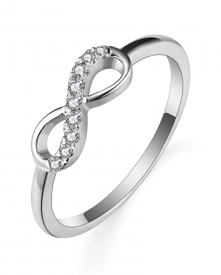 INFINITY STYLE DIAMOND RING (TR4939)