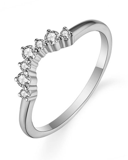 CURVED STYLE DIAMOND BAND (TR4940)