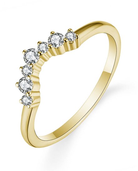CURVED STYLE DIAMOND BAND (TR4940)