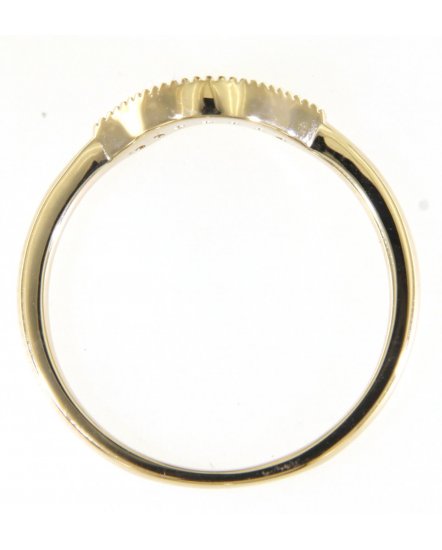 CURVED STYLE DIAMOND BAND (TR4948)