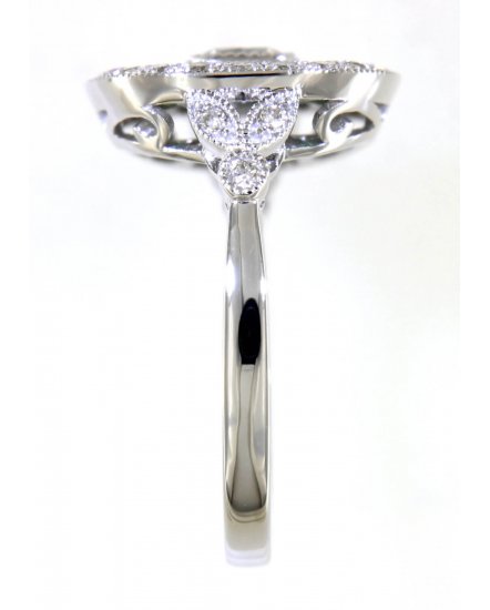 EMERALD DIAMOND RING (TR4976)