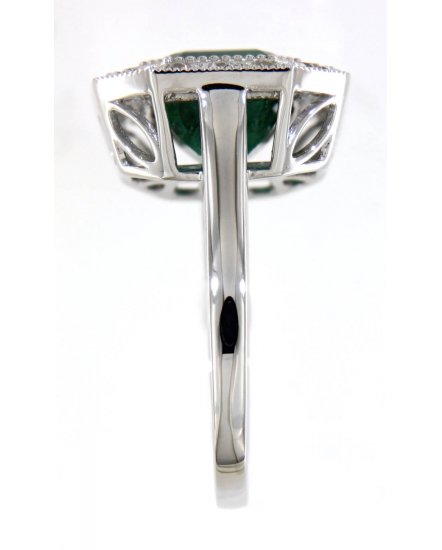 EMERALD CUT DIAMOND RING (TR4984)