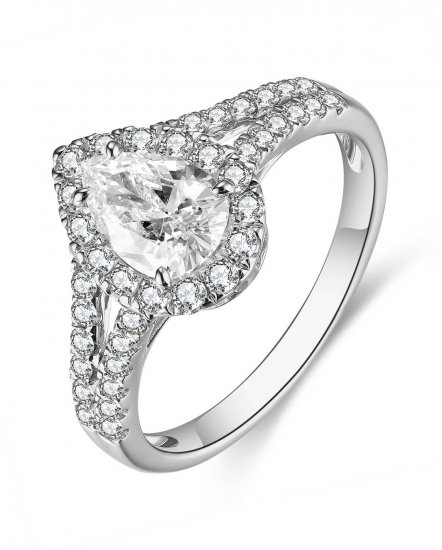 PEAR DIAMOND ENGAGEMENT RING (TR4999)