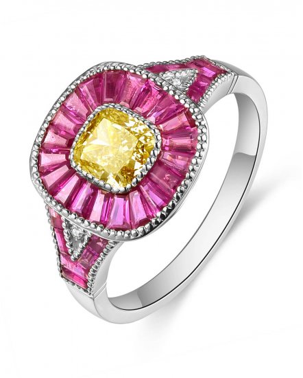 RUBY DIAMOND RING (TR5001)