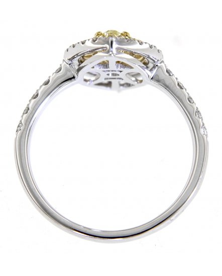 MULTI TONE MARQUISE DIAMOND ENGAGEMENT RING (TR5008)