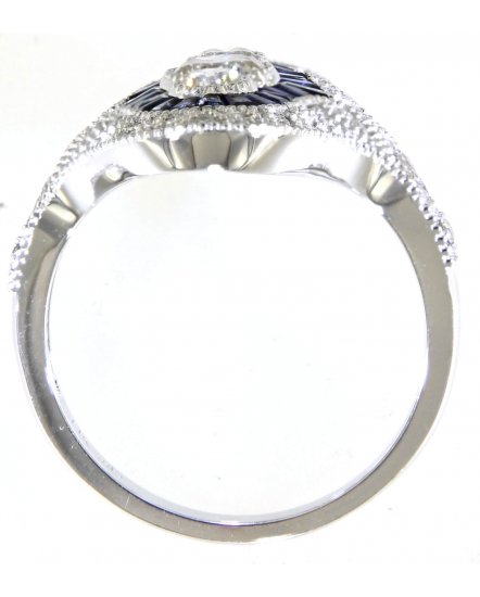 SAPPHIRE DIAMOND RING (TR5041)
