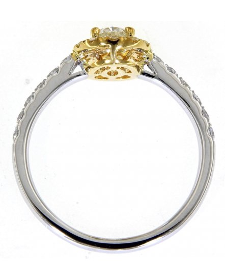 OVAL DIAMOND ENGAGEMENT RING (TR5060)