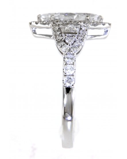 MARQUISE DIAMOND ENGAGEMENT RING (TR5069)