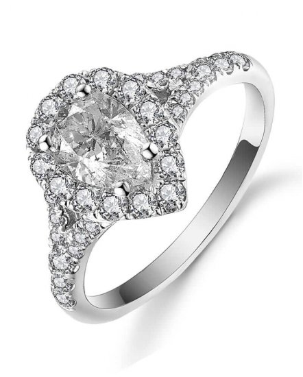 PEAR DIAMOND ENGAGEMENT RING (TR5070)