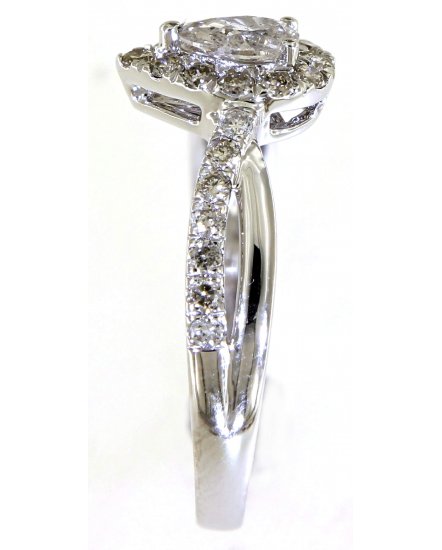 PEAR DIAMOND ENGAGEMENT RING (TR5071)
