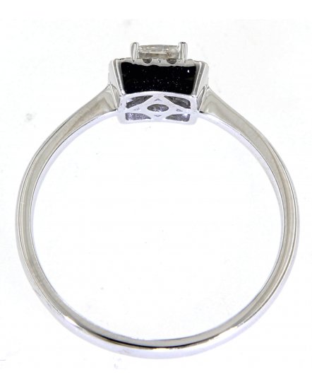 PRINCESS CUT DIAMOND ENGAGEMENT RING (TR5076)