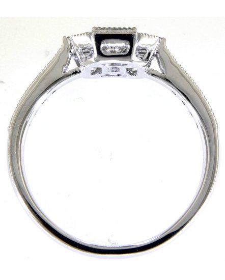 PRINCESS CUT DIAMOND RING (TR5087)
