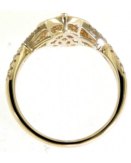 PEAR DIAMOND ENGAGEMENT RING (TR5090)