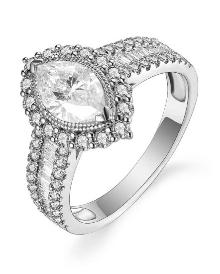 MARQUISE DIAMOND ENGAGEMENT RING (TR5092)