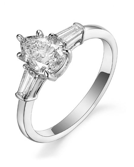 THREE STONE PEAR DIAMOND RING (TR5104)