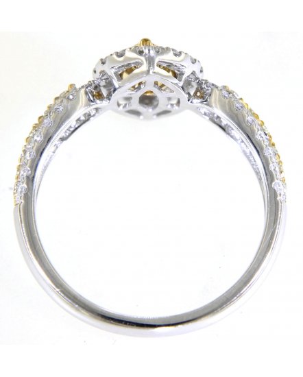 MULTI TONE MARQUISE DIAMOND ENGAGEMENT RING (TR5110)