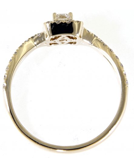 EMERALD CUT DIAMOND ENGAGEMENT RING (TR5124)