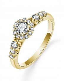 ROUND DIAMOND ENGAGEMENT RING (TR5127)