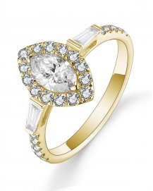 MARQUISE DIAMOND ENGAGEMENT RING (TR5128)