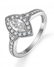 MARQUISE DIAMOND ENGAGEMENT RING (TR5140)