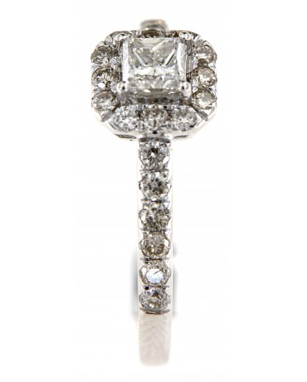 PRINCESS CUT DIAMOND ENGAGEMENT RING (TR5156)