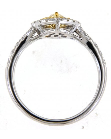 MULTI TONE MARQUISE DIAMOND ENGAGEMENT RING (TR5171)